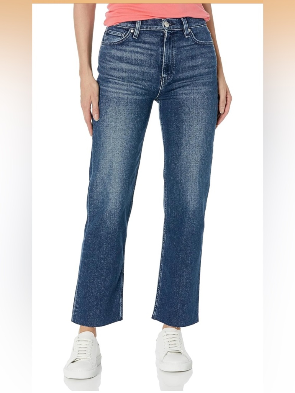 HUDSON High-Rise Straight Ankle-REMI